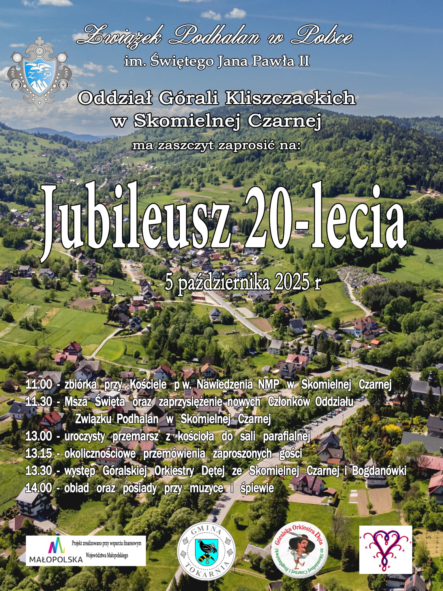 20 lecie powstania Związku Podhalan Oddziału Górali Kliszczackich
