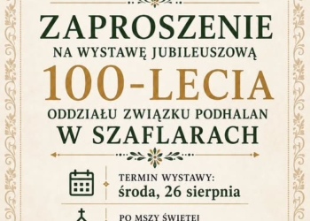 Wystawa jubileuszowa oddziału ZP w Szaflarach